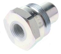 cm1 Hi-Force Steel Male Hydraulic Quick Connect Coupling, NPT 3/8-18 Female