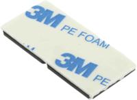 811-1726 RS PRO Self Adhesive Black Cable Tie Mount 19.5 mm x 19.5mm, 4.6mm Max. Cable Tie Width