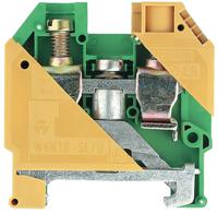 384-7032 RS PRO 2-Way Earth Terminal Block, 16mm², 14 → 4 AWG Wire, Screw Down, Nylon Housing