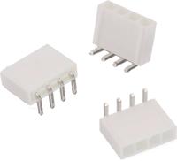 64900319522 Wurth Elektronik WR-MPC4 Series Vertical Through Hole PCB Header, 3 Contact(s), 4.2 mm Pitch, 2 Row, Shrouded