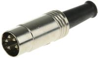 0131-05-1 Lumberg 5 Pole Din Plug, DIN 45322, 4A, 60 V ac, Male, Cable Mount