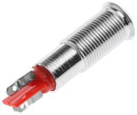 smcp06004 Signal Construct Red Panel Mount Indicator, 20 → 28V, 6mm Mounting Hole Size, Solder Tab Termination, IP67