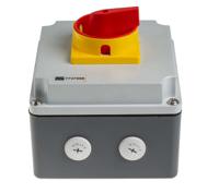 773-7998 RS PRO 4P Pole Panel Mount Isolator Switch - 25A Maximum Current, 11kW Power Rating, IP65