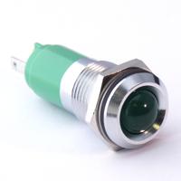 19210361 CML Innovative Technologies 1921X Series Green Panel Mount Indicator, 24V c.a., 14mm Mounting Hole Size, Solder Tab