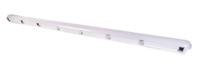 231-8156 RS PRO 40, 56, 66, 80W LED Batten Light, 100 → 240 V Batten Emergency and Microwave, 1 Lamp, Anti-corrosive,