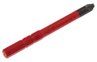 34590 Wiha Pozidriv, Slotted Screwdriver Bit, SL/PZ2 Tip