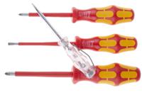 05006148001 Wera Pozidriv; Slotted Insulated Screwdriver Set, 7-Piece