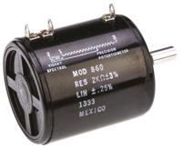 860b1202 Vishay 860 2kΩ Rotary Potentiometer 10-Turns 1-Gang Panel Mount, 860B1202