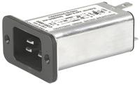 c20f0101 Schurter 16 (IEC) A, 20 (UL / CSA) A, 250 V ac Male Screw Filtered IEC Connector C20F.0101, Quick Connect None Fuse