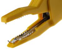 972405103 Hirschmann Test & Measurement Crocodile Clip 4 mm Connection, Brass Contact, 32A, Yellow