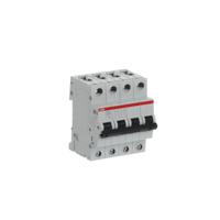 2cds254001r0824-s204-c100-6ka ABB System Pro M Compact S200 MCB, 4P, 100A Curve C, 440V AC, 6 kA Breaking Capacity