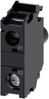 3su1401-1bg20-1aa0 Siemens SIRIUS ACT 3SU14 Series Light Block, 6 → 24V ac/dc