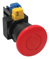 hw1b-m4f11-r Idec IDEC HW Series Push Button, Panel Mount, 22mm Cutout, SPST