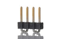 tsm-104-01-l-sv Samtec TSM Series Straight Surface Pin Header, 4 Contact(s), 2.54 mm Pitch, 1 Row, Unshrouded