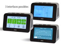 23658 Orium Quaelis 34 Air Quality Meter for CO2, Humidity, Particulate Matter, Temperature, TVOC, +50°C Max, 90%RH Max