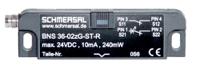 bns36-02z-st-r Schmersal BNS 36 Series Flush Magnetic Safety Switch, 75V dc, Reinforced Thermoplastic Housing, 2NC, Screw