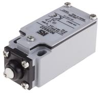 902-6922 RS PRO Plunger Limit Switch, NO/NC, IP66, DPST, Zinc Alloy Housing, 400V ac Max, 10A Max
