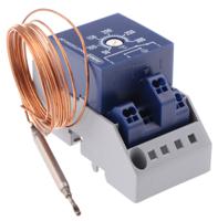 6030700002-7-064-000-25-2000-40-10-00-00-000-00-6 Jumo Capillary Thermostat, +300°C Max, NO/NC, Automatic Reset, Surface Mount