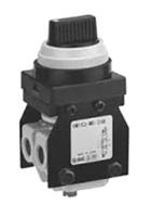 vm130-f01-34ba SMC Twist Selector (2 Position) Pneumatic Relay Pneumatic Manual Control Valve VM100 Series, G 1/8, 42948in, III B