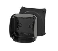 kf0600c HENSEL Black Polycarbonate Junction Box, IP66, IP67, 130 x 130 x 70mm
