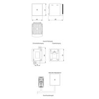 nsycr170w230vvc Schneider Electric Enclosure Heater, 230V ac, 177W Input, 75mm x 65mm x 90mm