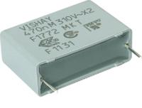 f17724332000 Vishay F1772 Polyester Film Capacitor, 310V ac, ±10%, 330nF, Through Hole