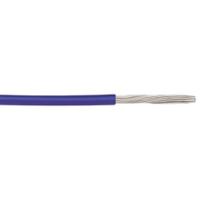 6716-bl001 Alpha Wire Ecogen Ecowire Series Blue 1.3 mm² Hook Up Wire, 16 AWG, 26/0.25 mm, 305m, MPPE Insulation, 6716 BL001
