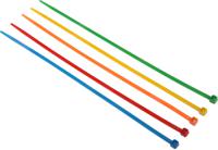 233-714 RS PRO Cable Tie, 300mm x 4.8 mm, Assorted Nylon, Pk-250