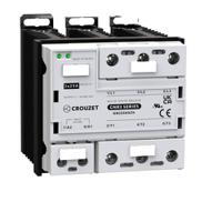gnr25dczh Crouzet GNR3 Series Solid State Relay, 25 A Load, DIN Rail Mount, 660 V rms Load