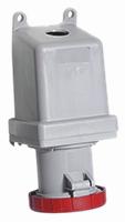 2cma167316r1000-363rs6w Amphenol Industrial, Tough & Safe IP67 Red Panel Mount 3P + E Industrial Power Socket, Rated At 63A, 415 V