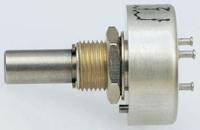 157b103mx9001 Vishay 157 10kΩ Rotary Potentiometer 1-Gang Panel Mount, 157B103MX9001