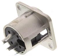 458-036 RS PRO Panel Mount XLR Connector, Male, 3 Way