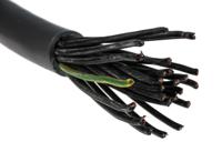 827-4319 RS PRO Control Cable, 25 Cores 0.5 mm² 20 AWG, Unscreened, 50 m, Grey Polyvinyl Chloride Sheath