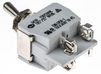 641h APEM Toggle Switch, Panel Mount, On-Off, DPST, Screw Terminal, 400V ac