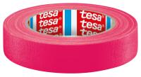 04671-00051-10 Tesa  Pink Acrylic Coated Gaffa Tape, 19mm x 25m, 0.28mm Thick