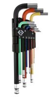t4449 CK 9 piece L Shape Metric Hex Key Set, 1.5mm
