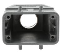09300100422 HARTING Han B Heavy Duty Power Connector Hood, PG21 Thread, Top Entry