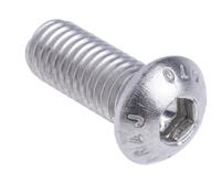 183-8777 RS PRO Stainless Steel Hex Socket Button Screw, ISO 7380, M8 x 20mm