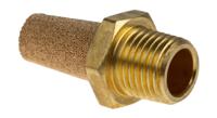 t40b2800 Norgren T40 Bronze 10bar Pneumatic Silencer, Threaded, R 1/4 Male