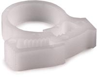 191-10069-snp6e-pom-na HellermannTyton POM SNP-Series hose clip, 24mm Band Width, 12mm ID