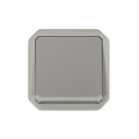069530l Legrand Grey Push Button Light Switch, 1 Way