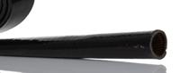 668-1236 RS PRO Expandable Braided Silicone Rubber Glass Black Cable Sleeve, 16mm Diameter, 1m Length