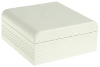 0-303-26 Legrand DLPlus Series White PVC Junction Box, IP40, 110 x 110 x 50mm