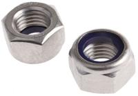 188-6476 RS PRO Stainless Steel Lock Nut, DIN 985, M20