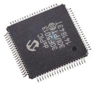 dspic30f5013-30ipt dsPIC30F5013-30I/PT Microchip dsPIC30F, 16bit Digital Signal Processor 30MIPS 1.024 kB, 66 kB Flash 80-Pin TQFP
