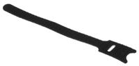 890-4206 RS PRO Black Hook & Loop Tape, 20mm x 200mm