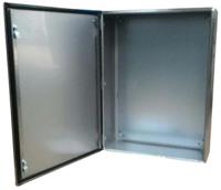 842-8377 RS PRO 304 Stainless Steel Wall Box, IP66, 800 mm x 600 mm x 250mm