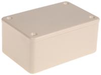 bim200111-whwh CAMDENBOSS 2000 Series Beige ABS Enclosure, IP54, Beige Lid, 85 x 56 x 39mm