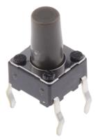 skhhapa010 Alps Alpine Grey Stem Tactile Switch, SPST 50 mA @ 12 V dc 9.5mm Surface Mount