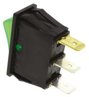 sx8111681e000000 Molveno Illuminated SPST, On-Off Rocker Switch Panel Mount